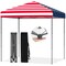 6.6x6.6 Ft Portable Pop Up Canopy Tent with Carry Bag Quick Setup Outdoor Shelter with UV Protection